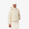 Dámská volná péřová bunda s kapucí Dámská volná péřová bunda s kapucí