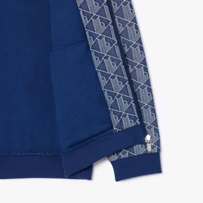 Dětská mikina s vysokým límcem a zipem Paris Monogram Dětská mikina s vysokým límcem a zipem Paris Monogram