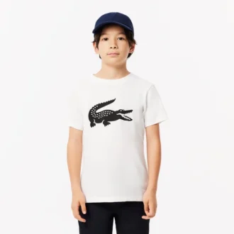 Dětské oversized technické bavlněné tenisové tričko
