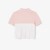 Dětská polokošile Petit Piqua s plisovaným zadním dílem