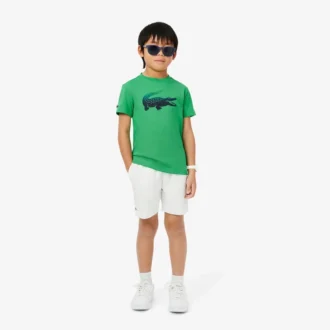 Dětské tričko Lacoste X Daniil Medvedev Ultra Dry