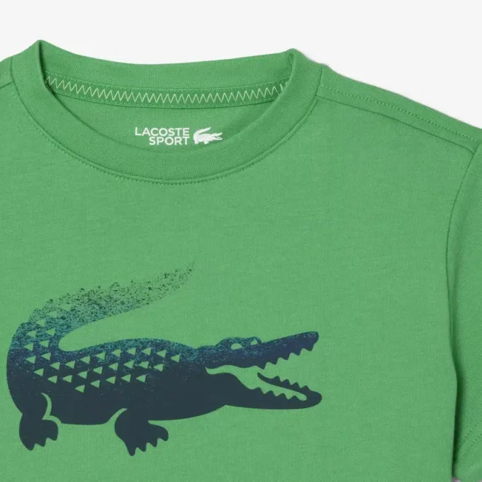 Dětské tričko Lacoste X Daniil Medvedev Ultra Dry Dětské tričko Lacoste X Daniil Medvedev Ultra Dry