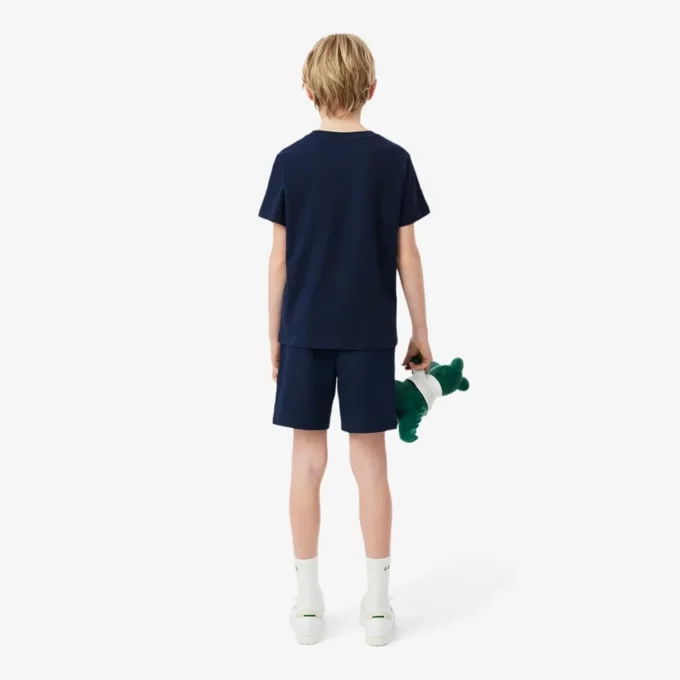 Elastické bavlněné keprové chino šortky Elastické bavlněné keprové chino šortky