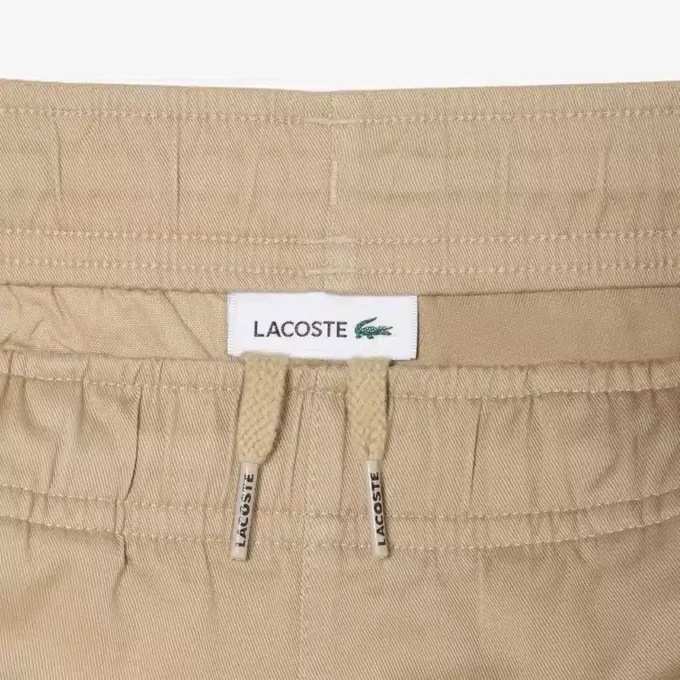 Elastické bavlněné keprové chino šortky Elastické bavlněné keprové chino šortky