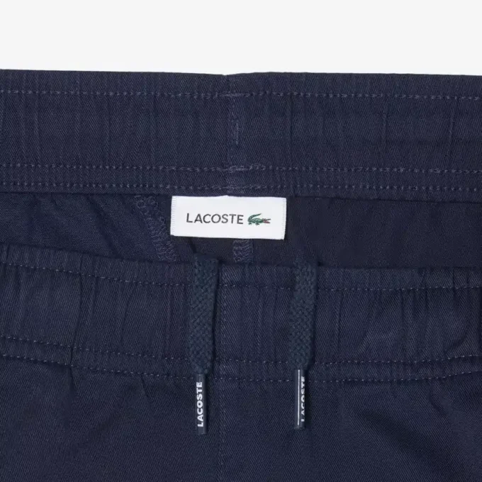 Elastické bavlněné keprové chino šortky Elastické bavlněné keprové chino šortky