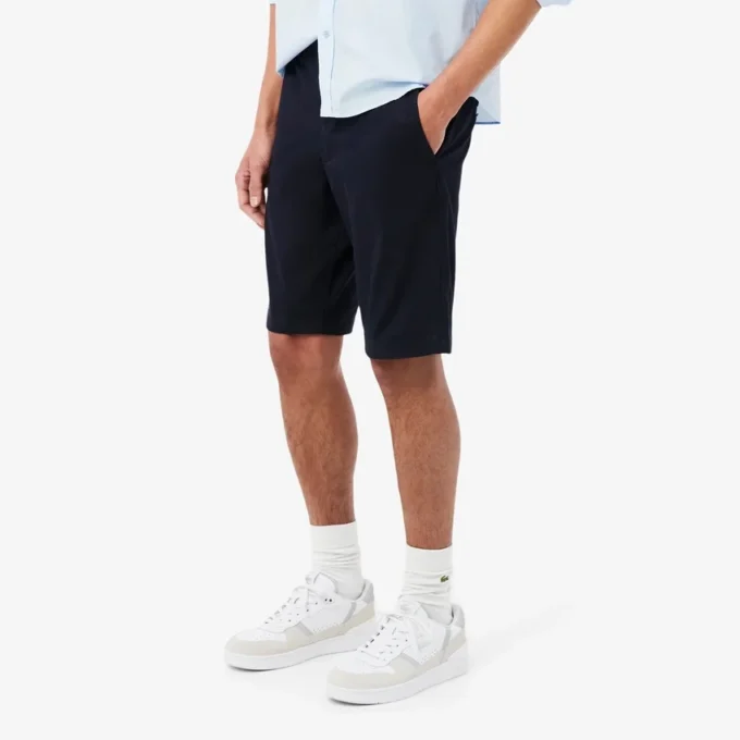 Elastické keprové chino šortky Elastické keprové chino šortky