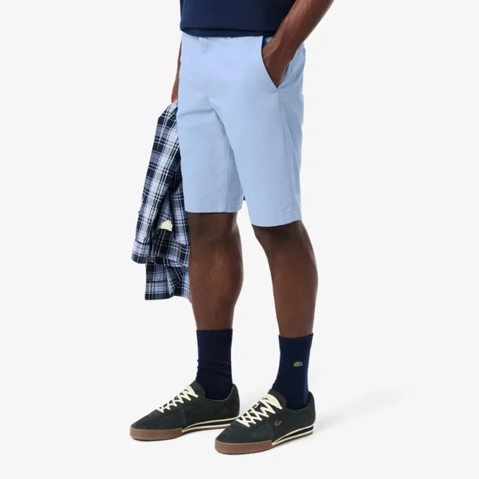 Elastické keprové chino šortky Elastické keprové chino šortky