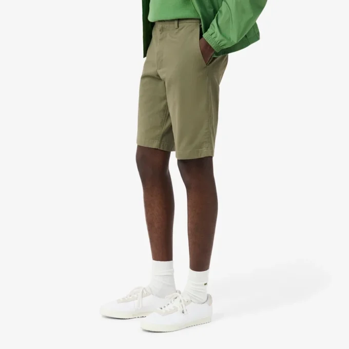 Elastické keprové chino šortky Elastické keprové chino šortky