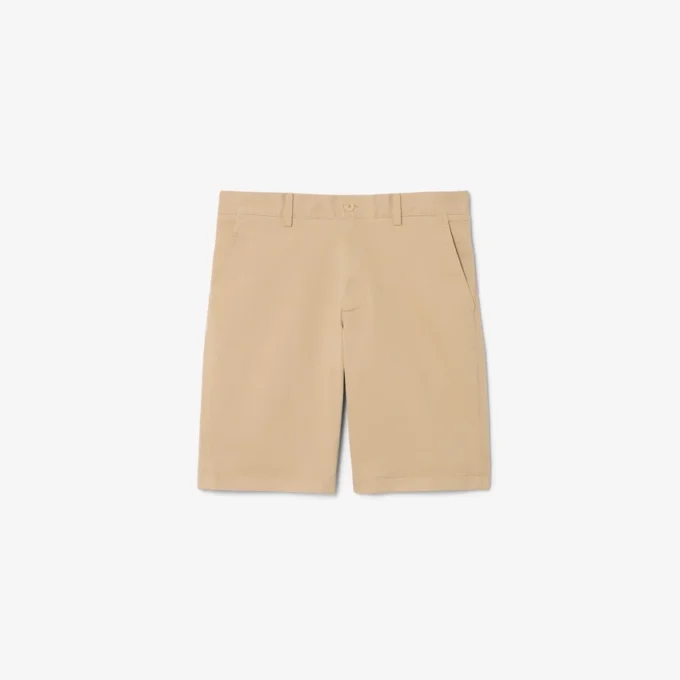 Elastické keprové chino šortky Elastické keprové chino šortky