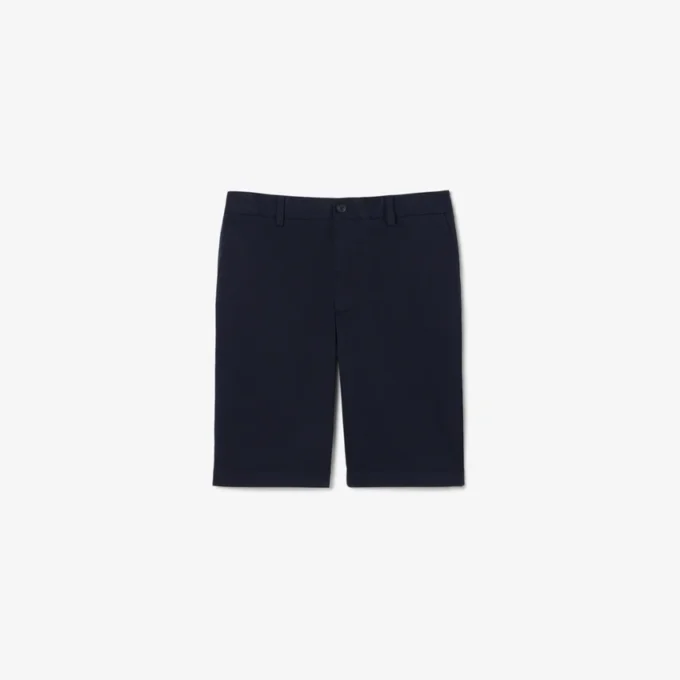 Elastické keprové chino šortky Elastické keprové chino šortky