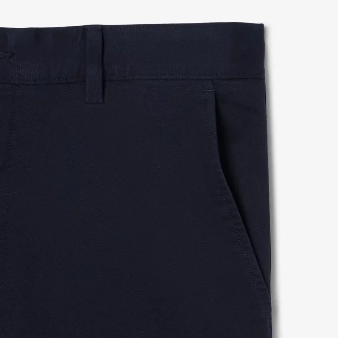 Elastické keprové chino šortky Elastické keprové chino šortky