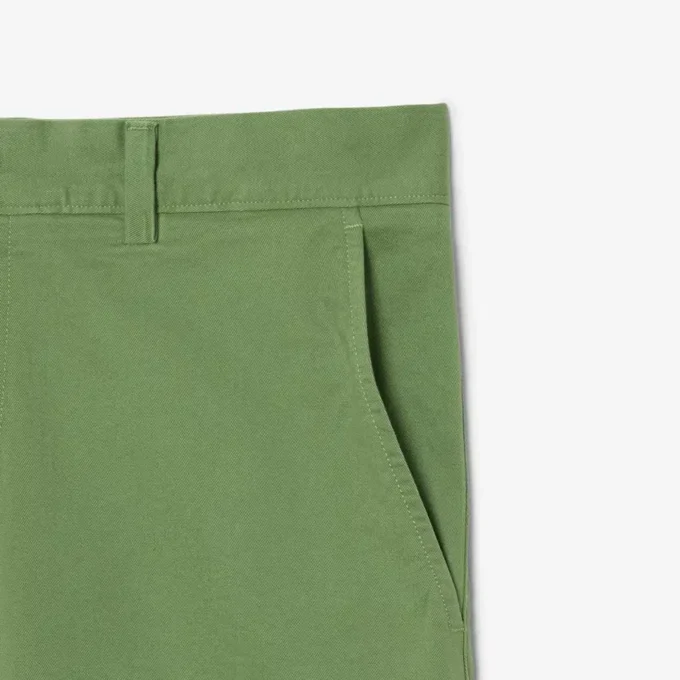 Elastické keprové chino šortky Elastické keprové chino šortky
