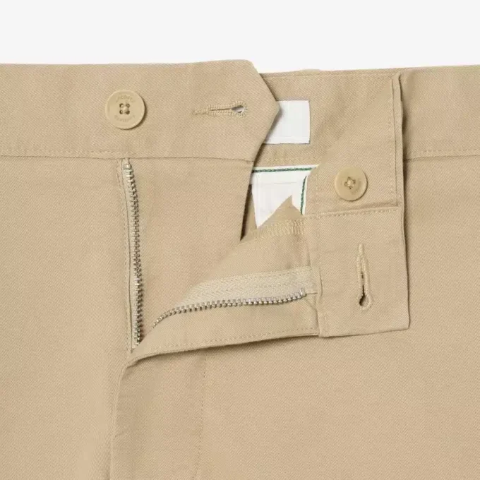 Elastické keprové chino šortky Elastické keprové chino šortky
