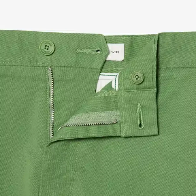 Elastické keprové chino šortky Elastické keprové chino šortky