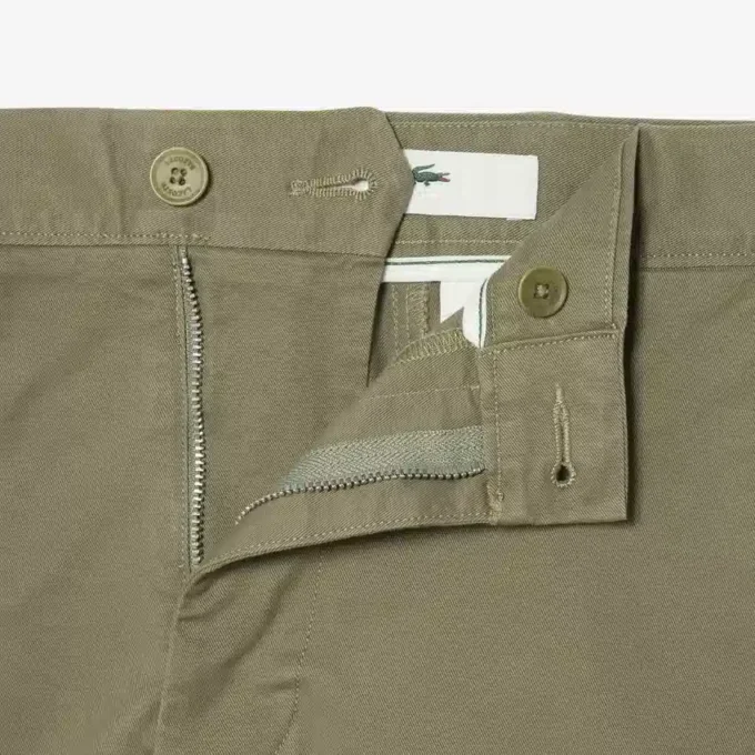 Elastické keprové chino šortky Elastické keprové chino šortky