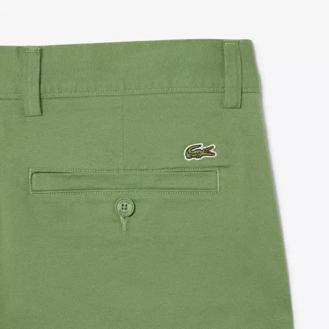 Elastické keprové chino šortky Elastické keprové chino šortky