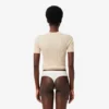 Elastické tanga z pointelle