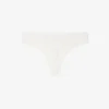 Elastické tanga z pointelle
