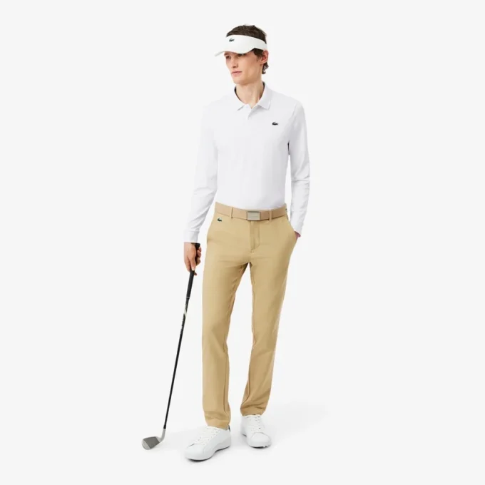 Golfová polokošile s dlouhým rukávem Ultra Dry s regular fit střihem Golfová polokošile s dlouhým rukávem Ultra Dry s regular fit střihem