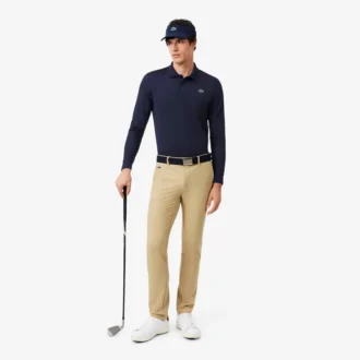 Golfová polokošile s dlouhým rukávem Ultra Dry s regular fit střihem