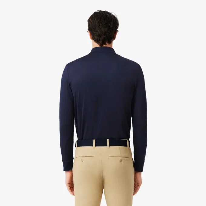 Golfová polokošile s dlouhým rukávem Ultra Dry s regular fit střihem Golfová polokošile s dlouhým rukávem Ultra Dry s regular fit střihem
