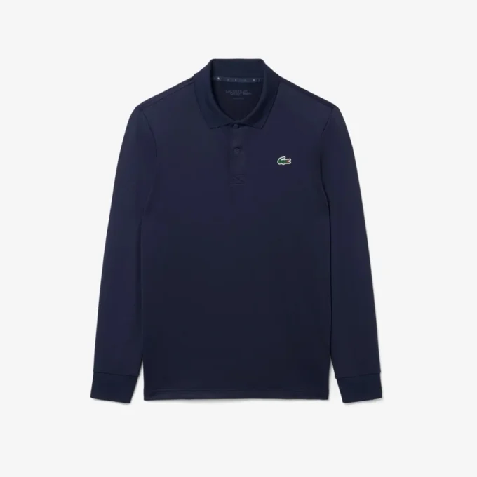 Golfová polokošile s dlouhým rukávem Ultra Dry s regular fit střihem Golfová polokošile s dlouhým rukávem Ultra Dry s regular fit střihem