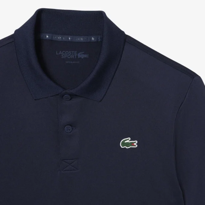 Golfová polokošile s dlouhým rukávem Ultra Dry s regular fit střihem Golfová polokošile s dlouhým rukávem Ultra Dry s regular fit střihem