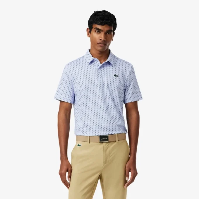 Golfová polokošile s potiskem, regular fit
