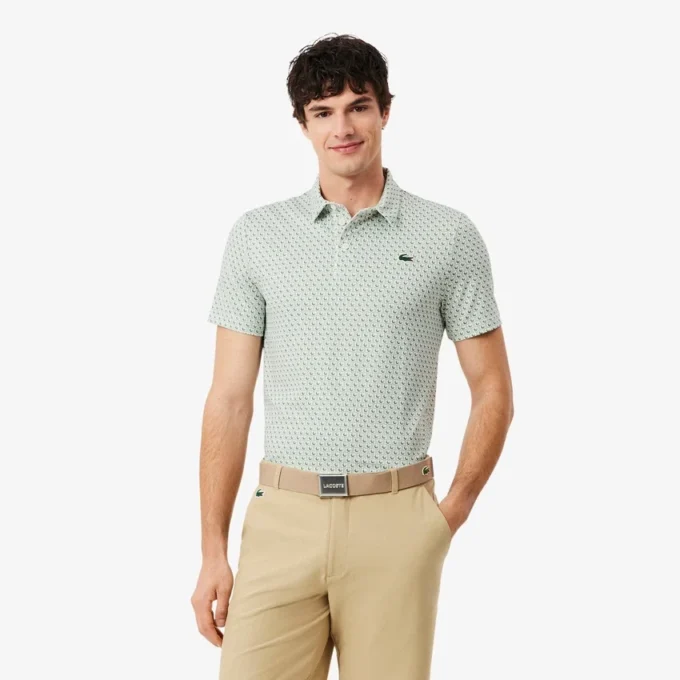 Golfová polokošile s potiskem, regular fit