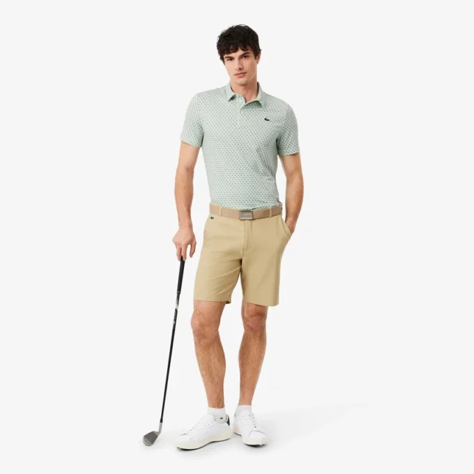 Golfová polokošile s potiskem, regular fit