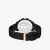 Hodinky Lacoste.12.12 Chrono, černé a karneválově zlaté, silikonové