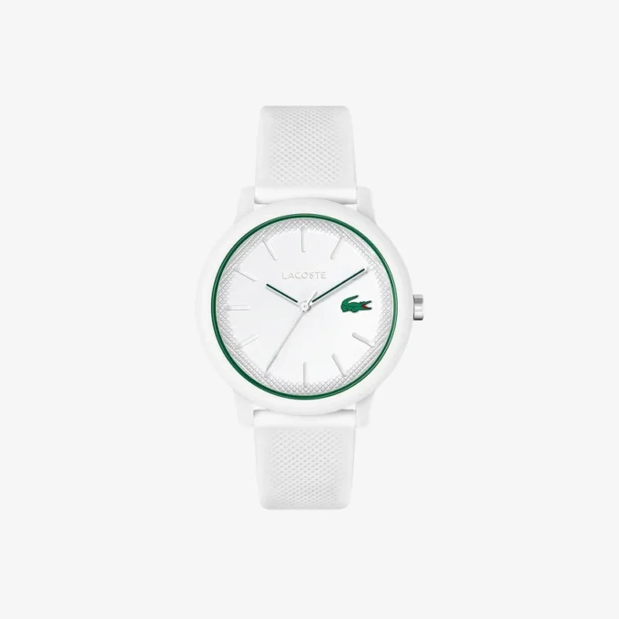 Hodinky Lacoste.12.12 s bílým silikonovým řemínkem Hodinky Lacoste.12.12 s bílým silikonovým řemínkem
