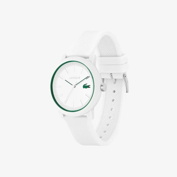 Hodinky Lacoste.12.12 s bílým silikonovým řemínkem Hodinky Lacoste.12.12 s bílým silikonovým řemínkem