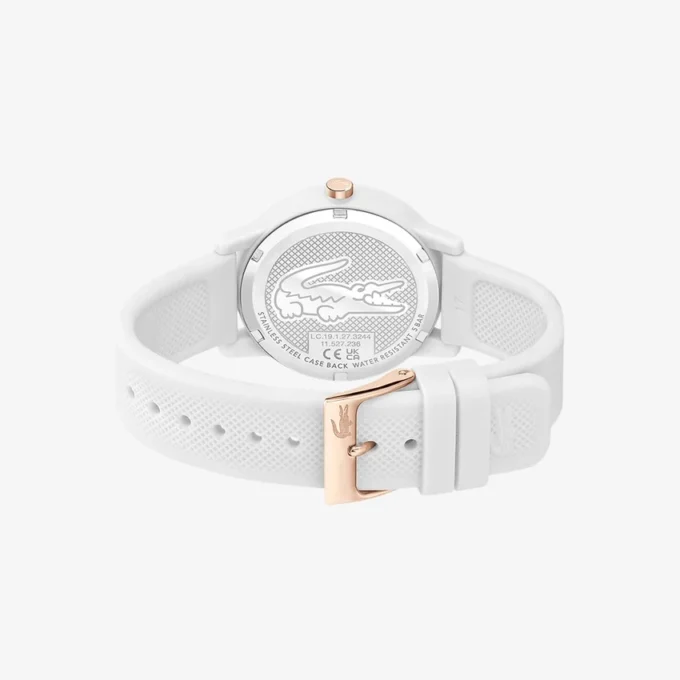 Hodinky Lacoste.12.12 s bílým silikonovým řemínkem Hodinky Lacoste.12.12 s bílým silikonovým řemínkem