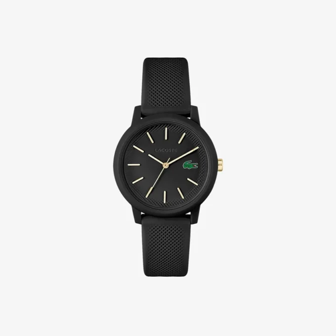 Hodinky Lacoste.12.12 s černým silikonovým řemínkem Hodinky Lacoste.12.12 s černým silikonovým řemínkem