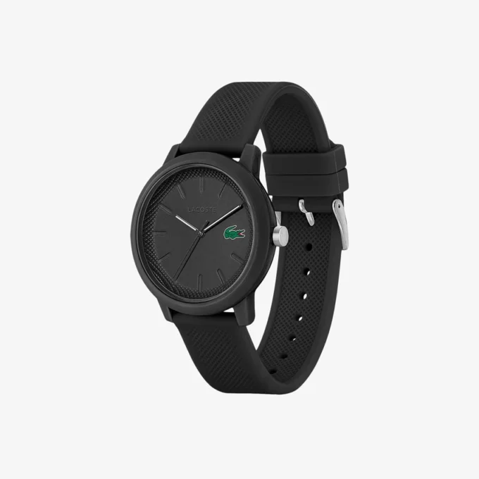 Hodinky Lacoste.12.12 s černým silikonovým řemínkem Hodinky Lacoste.12.12 s černým silikonovým řemínkem