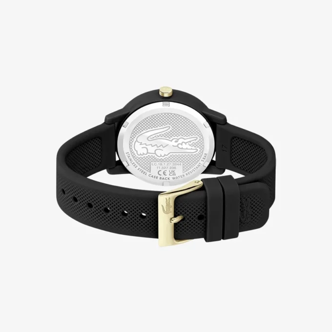 Hodinky Lacoste.12.12 s černým silikonovým řemínkem Hodinky Lacoste.12.12 s černým silikonovým řemínkem