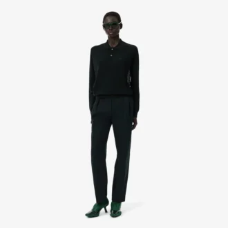 Kalhoty Runway Straight Fit Tailored z vlny