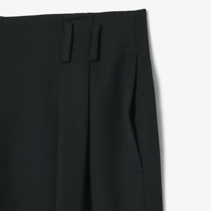 Kalhoty Runway Straight Fit Tailored z vlny