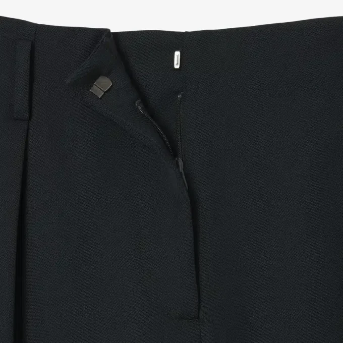 Kalhoty Runway Straight Fit Tailored z vlny