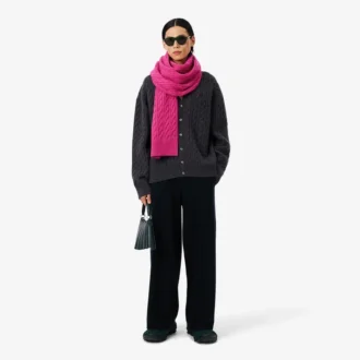 Kašmírový šátek Runway Cable Knit Kašmírový šátek Runway Cable Knit