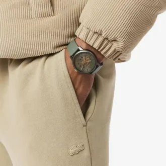 Kožené hodinky Lacoste.12.12 Automatic