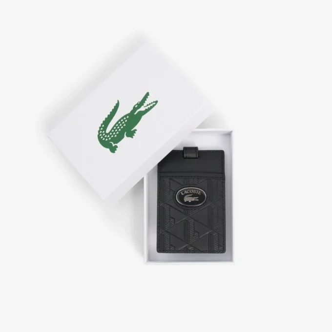 Kožená visačka s monogramem Kožená visačka s monogramem
