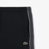 Krátké kalhoty z fleece s barevnými bloky a regular střihem