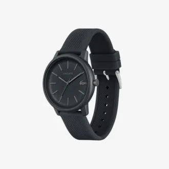 Lacoste.12.12 Move 3 Hands Hodinky Black Silicone