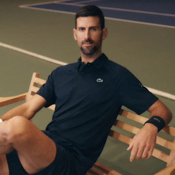 Lacoste Tennis X Novak Djokovic on Court Polokošila Lacoste Tennis X Novak Djokovic on Court Polokošila