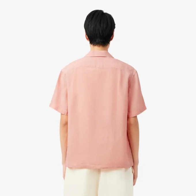 Lněná košile s volným střihem Lněná košile s volným střihem