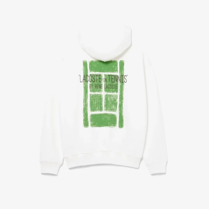 Mikina s kapucí z fleece s vícebarevným potiskem Mikina s kapucí z fleece s vícebarevným potiskem