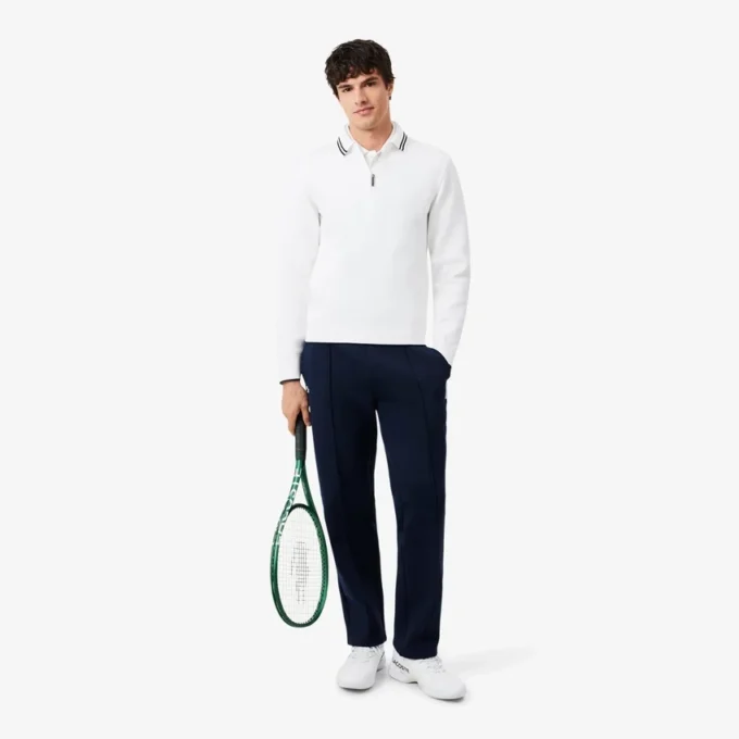 Mikina s límečkem a zipem z kolekce Tenis Heritage Mikina s límečkem a zipem z kolekce Tenis Heritage