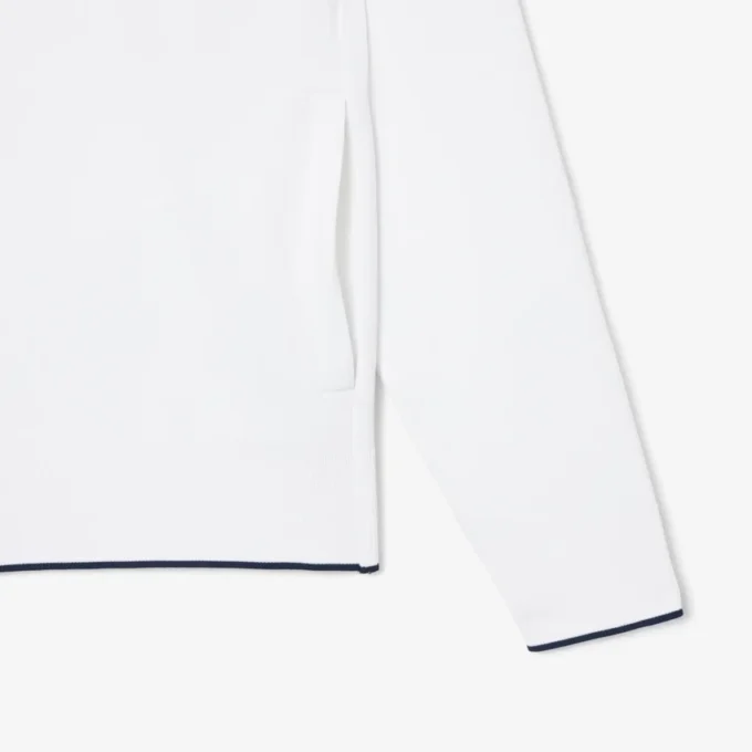 Mikina s límečkem a zipem z kolekce Tenis Heritage Mikina s límečkem a zipem z kolekce Tenis Heritage